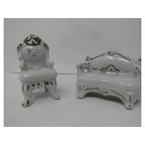Porcelain dollhouse furniture made in Japan