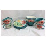 SET of Pioneer Woman dishes; three large bowls