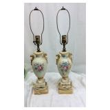 Antique Rose lamps