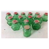 Small glass canister lot