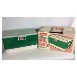 Vintage Coleman 44 quart metal cooler