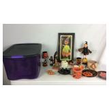 Lot of Halloween decorations