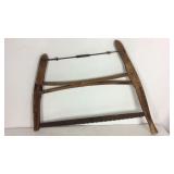 Antique primitive saw