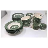 Colonial Homestead by Royal dish set