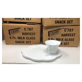 Colony Harvest Milk Glass Set
