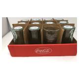 Lot of 12 16 oz Glass Coca-Cola Glasses