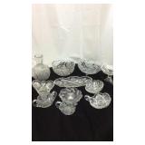 Cut glass lot