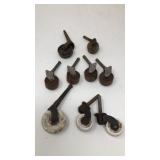 Antique Furniture Casters Lot