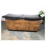 Mid-Century Modern Storage Bench