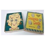 Vintage changeable Charlie block toy