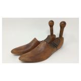 Antique wooden shoe forms