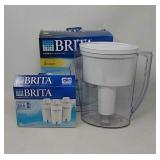 Brita water pitcher with three filters