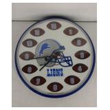 Vintage Detroit Lions Clock