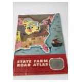 Vintage state farm road atlas