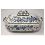 Antique Burgess & Leigh Blue Transferware
