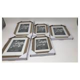 5 Brand New Apt. 9 Picture Frames
