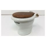 Vintage porcelain toilet ashtray