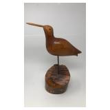 Wooden Seabird Sculpture 16.5"