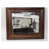 Vintage 8 x 10" Framed Detroit Edison Model