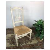 Lexington Rush Seat White Chair