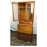Small vintage farmhouse hutch