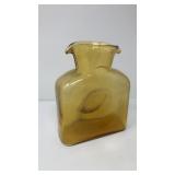 Mid-Century Modern Blenko Glass Amber Carafe