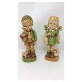 Vintage ceramic figurines