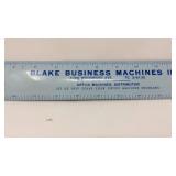 Vintage Metal Ruler