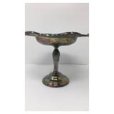 Grand Victorian Wallace Silverplate Pedestal Bowl