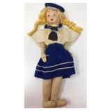 Swedish Velvet Dress Doll