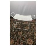 Mid-century Style  small metal seat