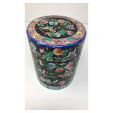 Hand Painted Oriental Jar