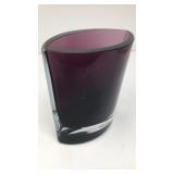 Kosta Boda style Purple Vase
