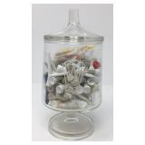 Golf Tees in Woodland Swinger Glass Container