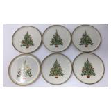 Lacquerware Otagiri Christmas Coaster Set