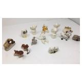 Collection of Porcelain and Ceramic Figurines