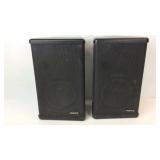 Pair of mini advent indoor outdoor speakers
