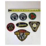 Vintage Embroidered Patch Lot