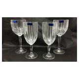 4 Waterford Marquis Crystal Wine Glasses