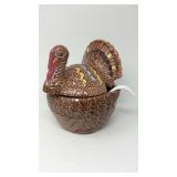 Vintage turkey soup tureen