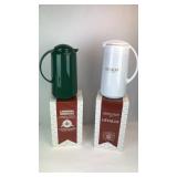 Pair of 1 Qt. Gevalia Thermal Servers