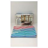 Two Vera Caress king-size flat sheet and one