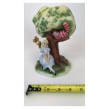 Vintage Alice In Wonderland Porcelain Figurine