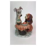 Disney Lady and the tramp porcelain figurine