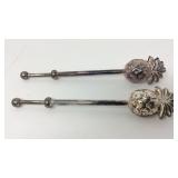 Vintage silver plated pineapple tea infuser