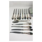 Silverplate utensil lot