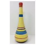 Handpainted Portuguese bottle