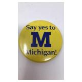 Michigan University Pin