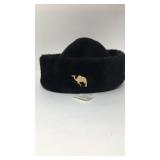 Neckworks Black Camel Decoration Hat