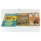 Vintage motorcycle manuals BSA BMW motocross